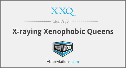 What does XXQ stand for?