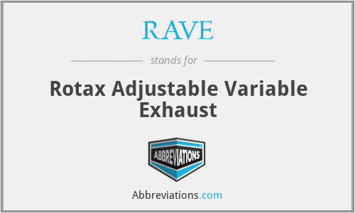 RAVE - Rotax Adjustable Variable Exhaust