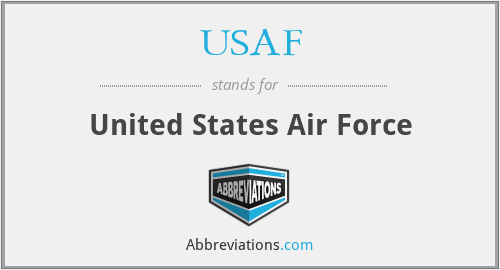 What does USAF stand for?