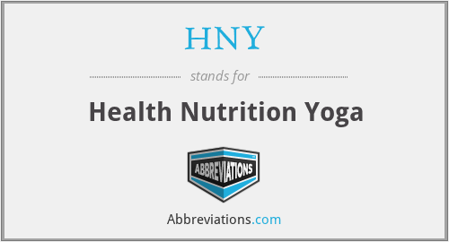 HNY - Health Nutrition Yoga
