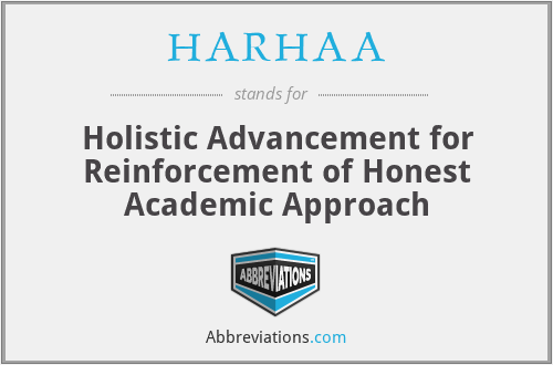 HARHAA - Holistic Advancement for Reinforcement of Honest Academic Approach