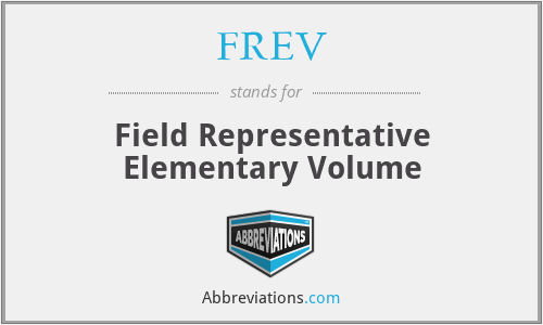 What does FREV stand for?