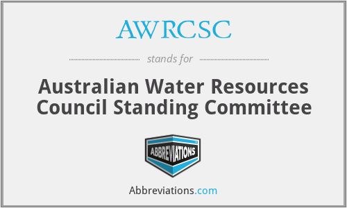 What does AWRCSC stand for?