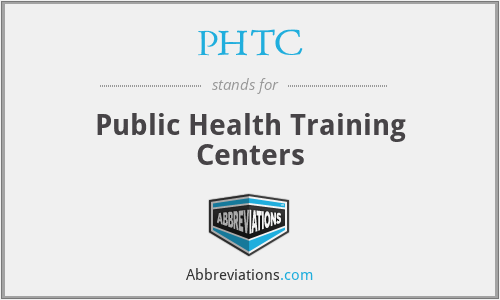 What does PHTC stand for?