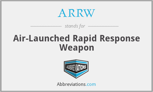 What does ARRW stand for?