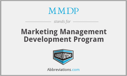 What does MMDP stand for?