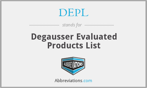 What does DEPL stand for?