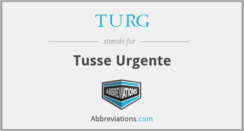 What does TURG stand for?