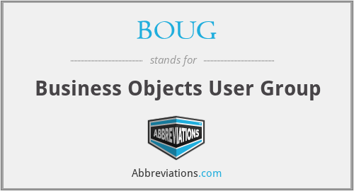 What does BOUG stand for?