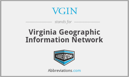 VGIN - Virginia Geographic Information Network