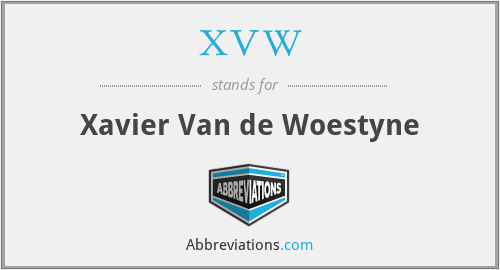 What does XVW stand for?
