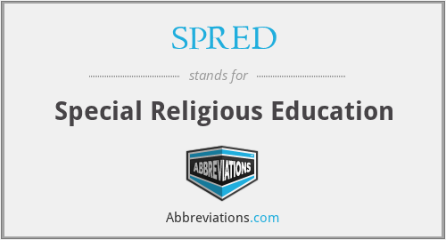 What does SPRED stand for?