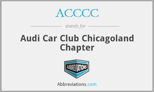 ACCCC - Audi Car Club Chicagoland Chapter