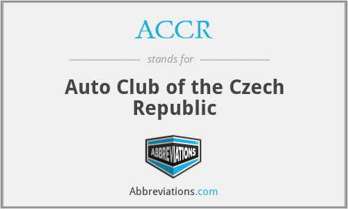 ACCR - Auto Club of the Czech Republic
