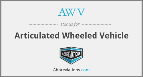 AWV - Articulated Wheeled Vehicle