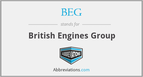 BEG - British Engines Group