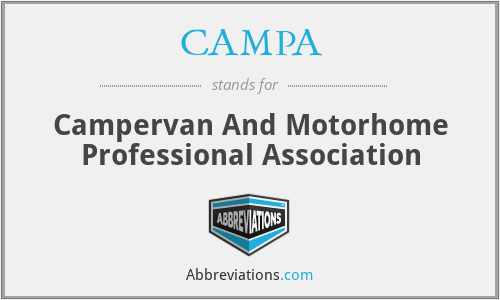 CAMPA - Campervan And Motorhome Professional Association