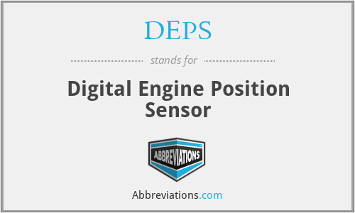 DEPS - Digital Engine Position Sensor