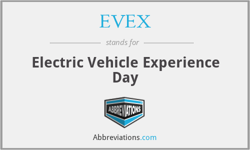 EVEX - Electric Vehicle Experience Day