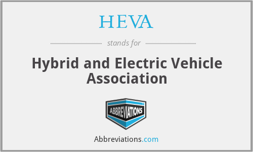 HEVA - Hybrid and Electric Vehicle Association