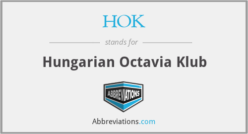 HOK - Hungarian Octavia Klub