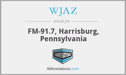 WJAZ - FM-91.7, Harrisburg, Pennsylvania