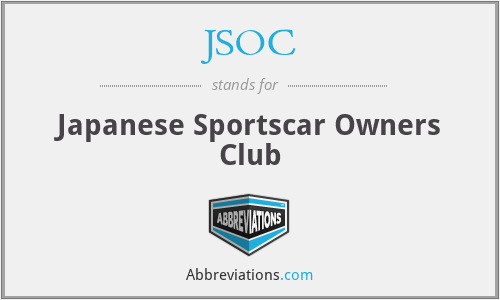 JSOC - Japanese Sportscar Owners Club