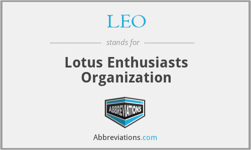 LEO - Lotus Enthusiasts Organization