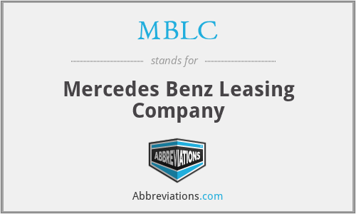 What does MBLC stand for?