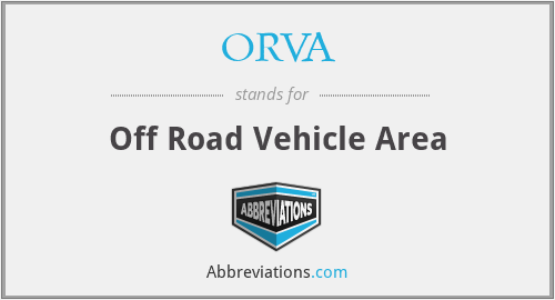 What does ORVA stand for?