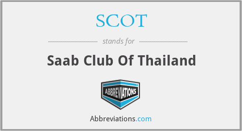 SCOT - Saab Club Of Thailand