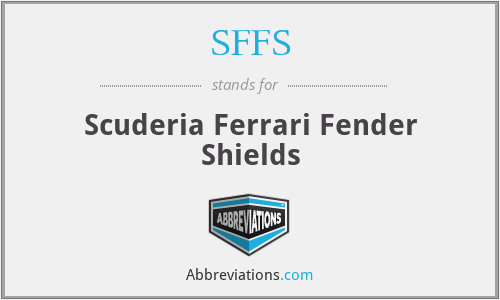 SFFS - Scuderia Ferrari Fender Shields