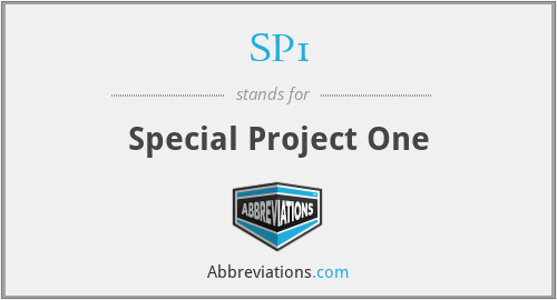 What does SP1 stand for?