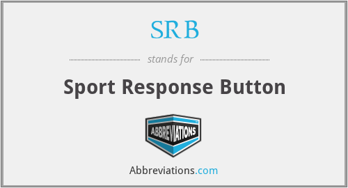 SRB - Sport Response Button