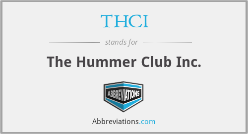 What does THCI stand for?