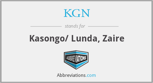 What Does Kgn Stand For
