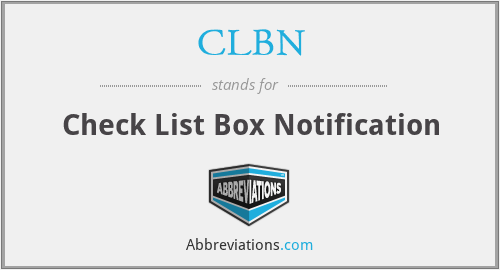 What does CLBN stand for?