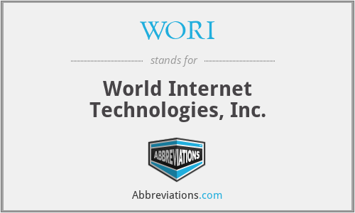 What does WORI stand for?