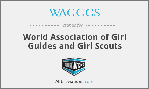 What does WAGGGS stand for?