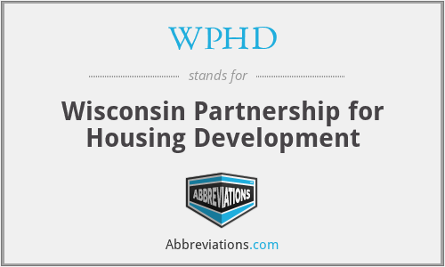 WPHD - Wisconsin Partnership for Housing Development