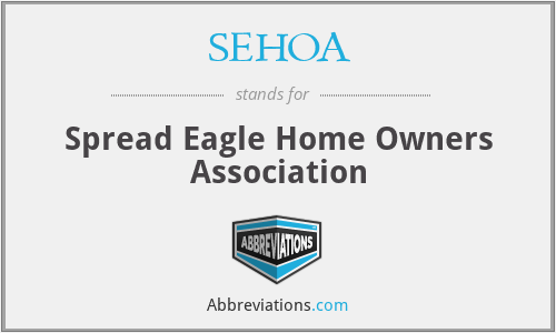 SEHOA - Spread Eagle Home Owners Association