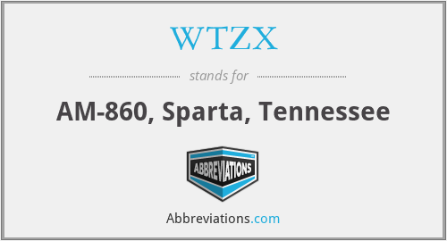 What does WTZX stand for?