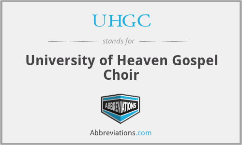 UHGC - University of Heaven Gospel Choir