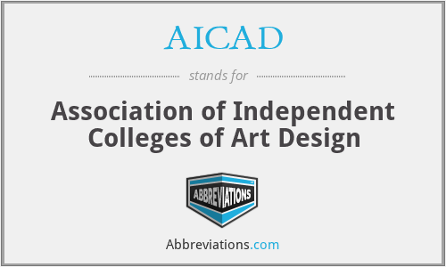 What does AICAD stand for?