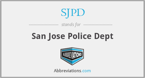 What does SJPD stand for?