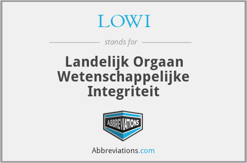 What does LOWI stand for?