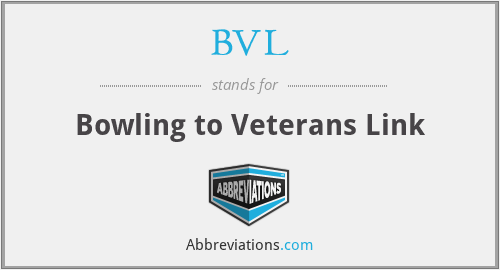 BVL - Bowling to Veterans Link