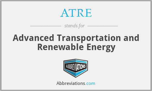 What does ATRE stand for?