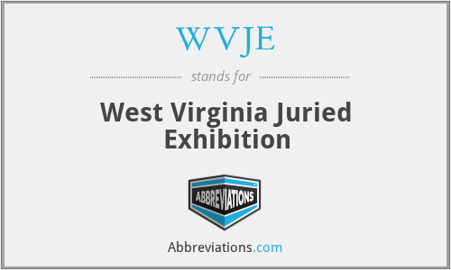 What does WVJE stand for?
