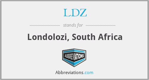What does LDZ stand for?
